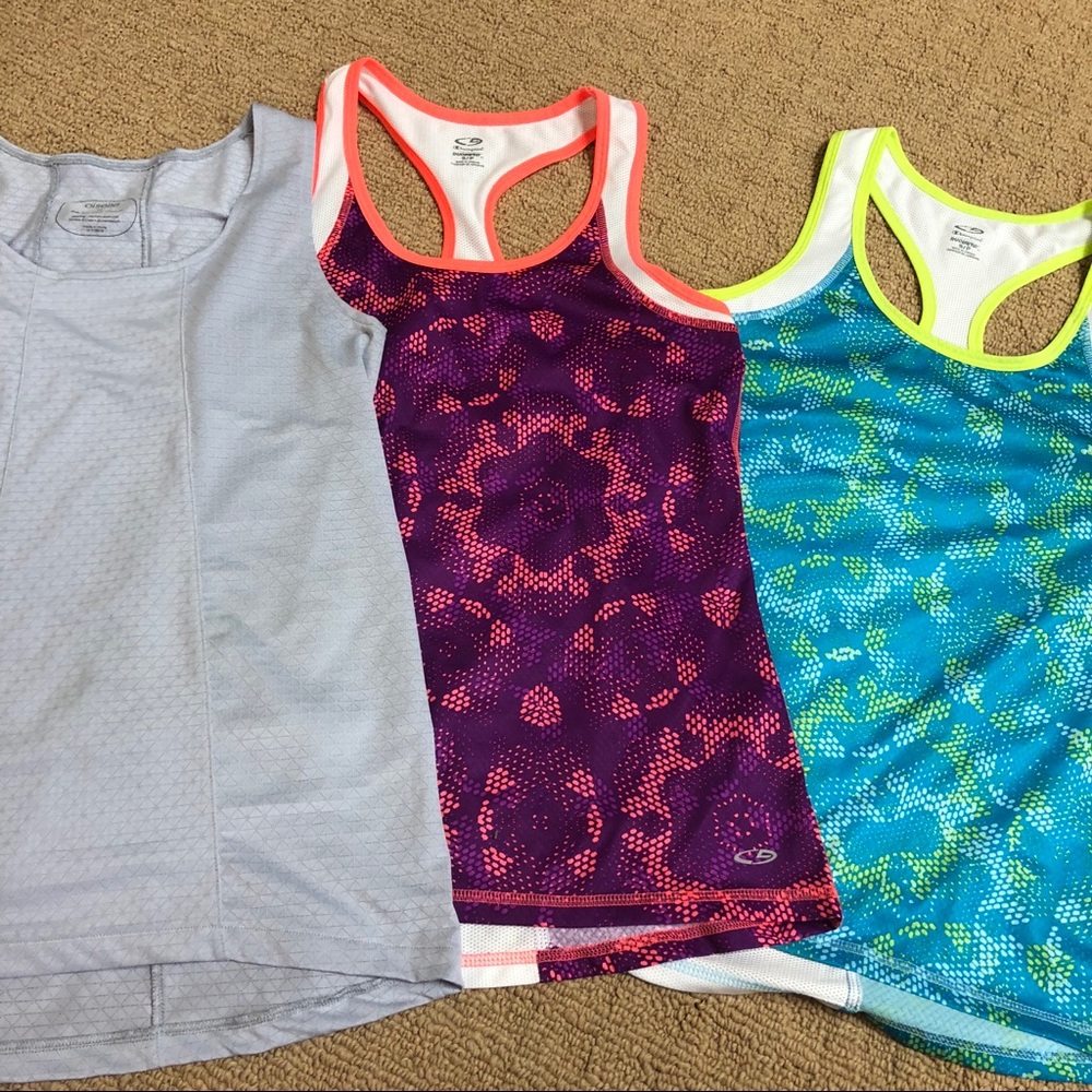 Bundle of three gym tops